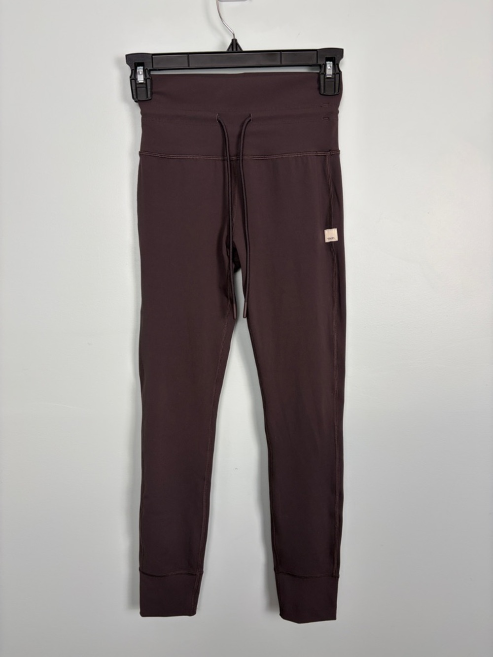 Vuori Daily Women’s XS Brown High-Rise Active Yoga Jogger Leggings Logo Pants